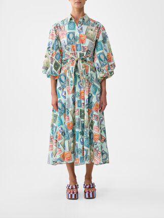 Camilla WAIST TIE SHIRT Dress-dresses-Diahann Boutique