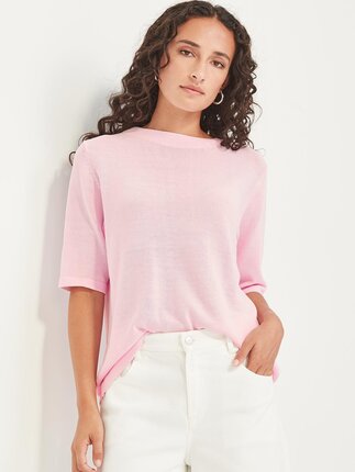 Sills ECHO KNIT Tee-tops-Diahann Boutique