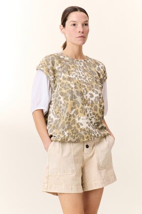 Leon and Harper SIROP Sleeveless Sweat-tops-Diahann Boutique