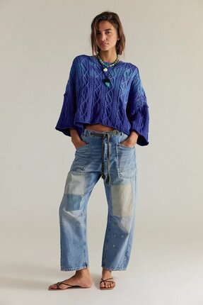 Free People MOXIE PULL ON BARREL Jean-jeans-Diahann Boutique
