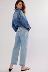 Free People DEEP TRANCE DROPPED BOYF Jean