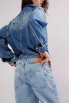 Free People DEEP TRANCE DROPPED BOYF Jean