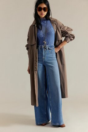 Free People KELLEE HIGH RISE PALAZZO Jean-jeans-Diahann Boutique