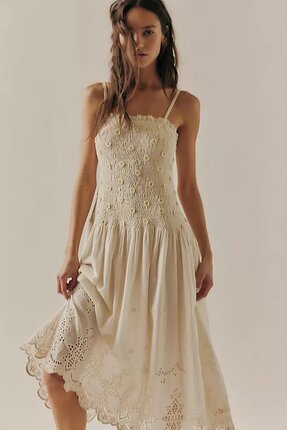 Free People DAPHNE MIDI Dress-dresses-Diahann Boutique