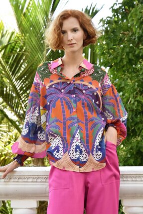 Coop ISLAND HOP Shirt-tops-Diahann Boutique