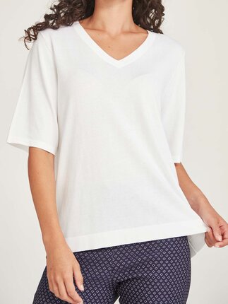 Sills VERA V KNIT Tee-tops-Diahann Boutique