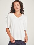 Sills VERA V KNIT Tee