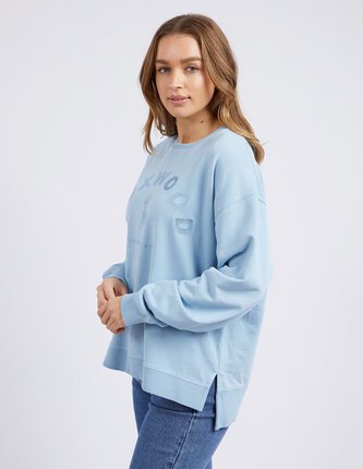 Foxwood EFFORTLESS Crew-tops-Diahann Boutique