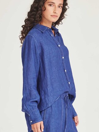 Sills PRINCETON LINEN Shirt-tops-Diahann Boutique