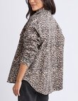 Foxwood LEOPARD DENIM Shirt
