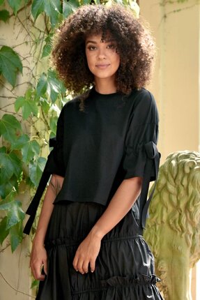 Coop TIED UP ALL DAY T-Shirt-tops-Diahann Boutique