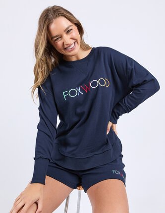 Foxwood SIMPLIFIED CONFETTI Crew-tops-Diahann Boutique