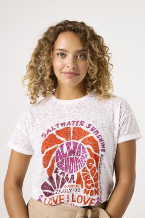 Garcia SALTWATER SUNSHINE Tee-tops-Diahann Boutique