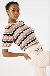 Garcia S/S STRIPED KNIT Tee