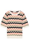Garcia S/S STRIPED KNIT Tee