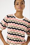 Garcia S/S STRIPED KNIT Tee