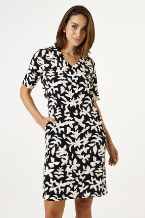Garcia LADIES BLACK Dress-dresses-Diahann Boutique