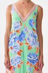 Camilla V NECK FLARED Jumpsuit