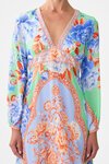 Camilla PRINTED LANTERN SLEEVE Dress
