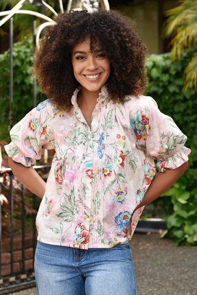 Coop BE-YOU-TIFUL Blouse-tops-Diahann Boutique