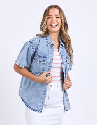 Foxwood DAISY SS Shirt-tops-Diahann Boutique