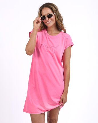 Foxwood EMBROIDERY TEE Dress-dresses-Diahann Boutique