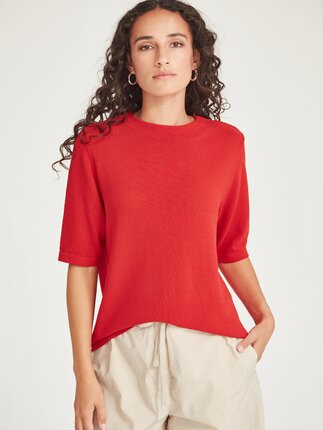 Sills ECHO KNIT Tee-tops-Diahann Boutique