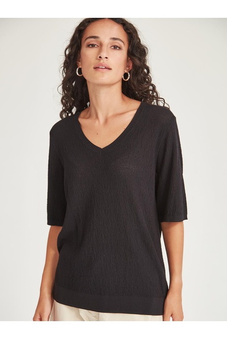 Sills VERA BOUCLE V NECK Tee
