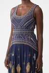 Camilla JERSEY TANK DRESS w CONTRAST Skirt