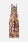 Camilla BEAD STRAP GATHERED PANEL Dress