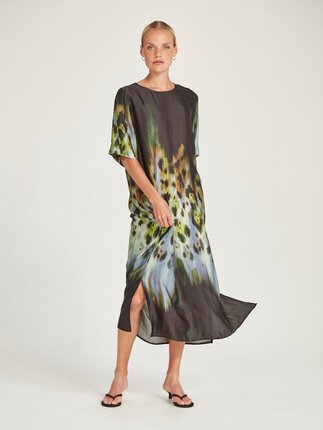 Caroline Sills MONARCH PRINT Dress-dresses-Diahann Boutique