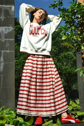 Cooper FORWARD MOTION Skirt-skirts-Diahann Boutique
