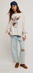 Free People HIGHLAND COW Jumper
