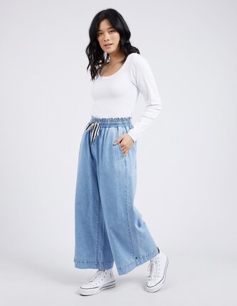 Elm GRETA WIDE LEG Pant-pants-Diahann Boutique