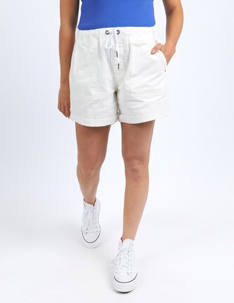 Elm EMMA RELAXED DENIM Short-shorts-Diahann Boutique
