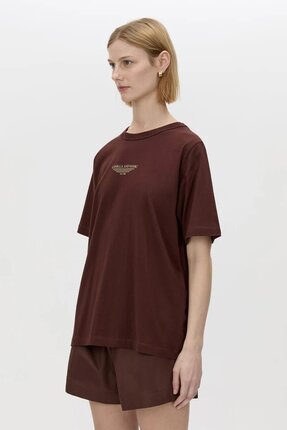 Camilla and Marc Janice Logo Tee-tops-Diahann Boutique