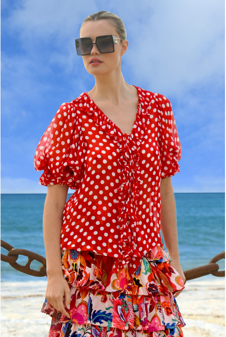 Trelise Cooper RUFFLE MY LOVE Blouse