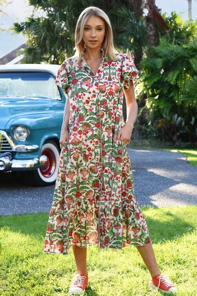 Coop A LITTLE FLAIR Dress-dresses-Diahann Boutique