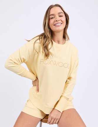 Foxwood SIMPLIFIED Crew-tops-Diahann Boutique