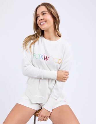 Foxwood SIMPLIFIED CONFETTI Crew-tops-Diahann Boutique