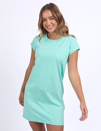 Foxwood SIGNATURE EMBROIDERY TEE Dress-dresses-Diahann Boutique