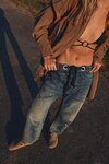 Free People MOXIE PULL-ON BARREl lJeans