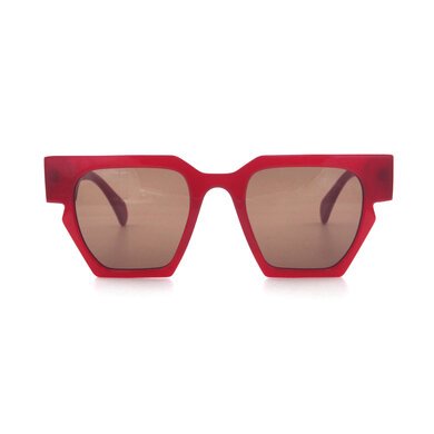 Age Eyewear HOMAGE Rouge w Brown-accessories-Diahann Boutique