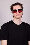Age Eyewear HOMAGE Black w Blk/Red
