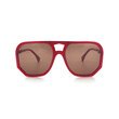 Age Eyewear WAGER Burgundy w Brown Lens