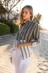 Hut LUXE LATTE Boyfriend Shirt