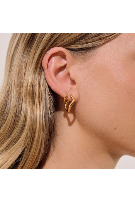 Linda Tahija CASCADE HOOP Earring