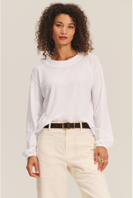 Velvet JAMINA COTTON SLUB Top