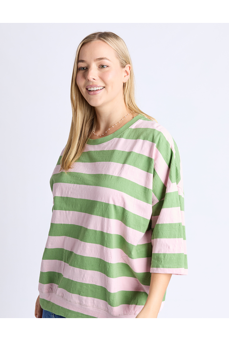 Elm MAZIE BLOCK STRIPE Sweat