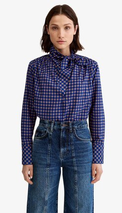 Smythe BANDANA NECK Shirt-tops-Diahann Boutique
